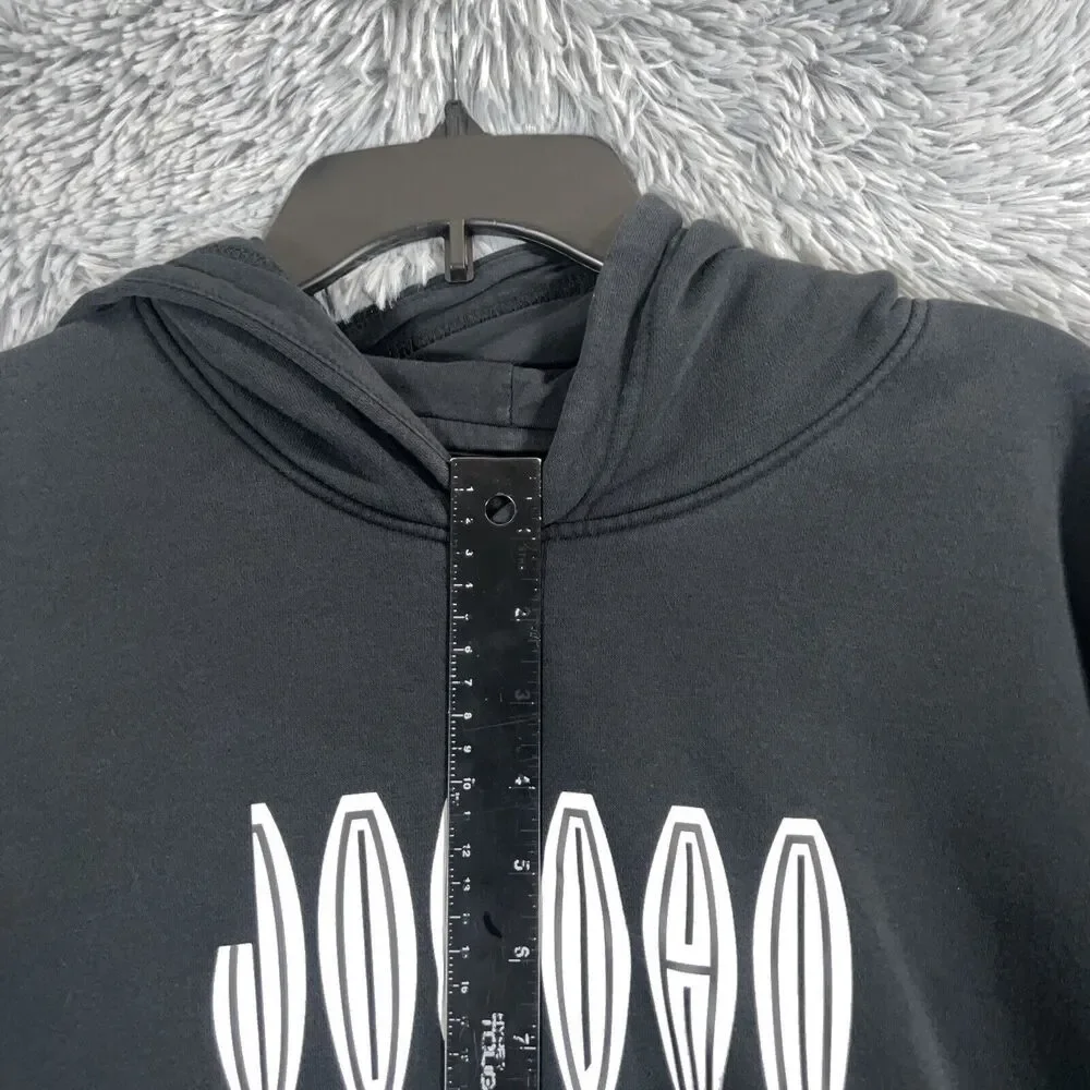 Jordan Adult Sweatshirt Mens XXL Black White Hoodie Center Graphic Pullover Mens